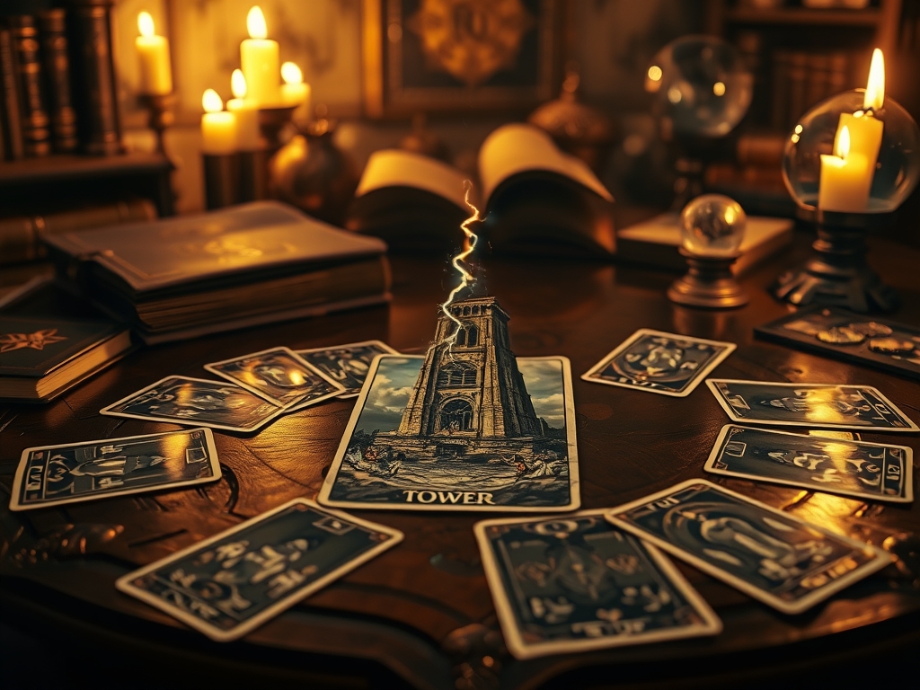 Башня Таро: значение карты, толкование и символика