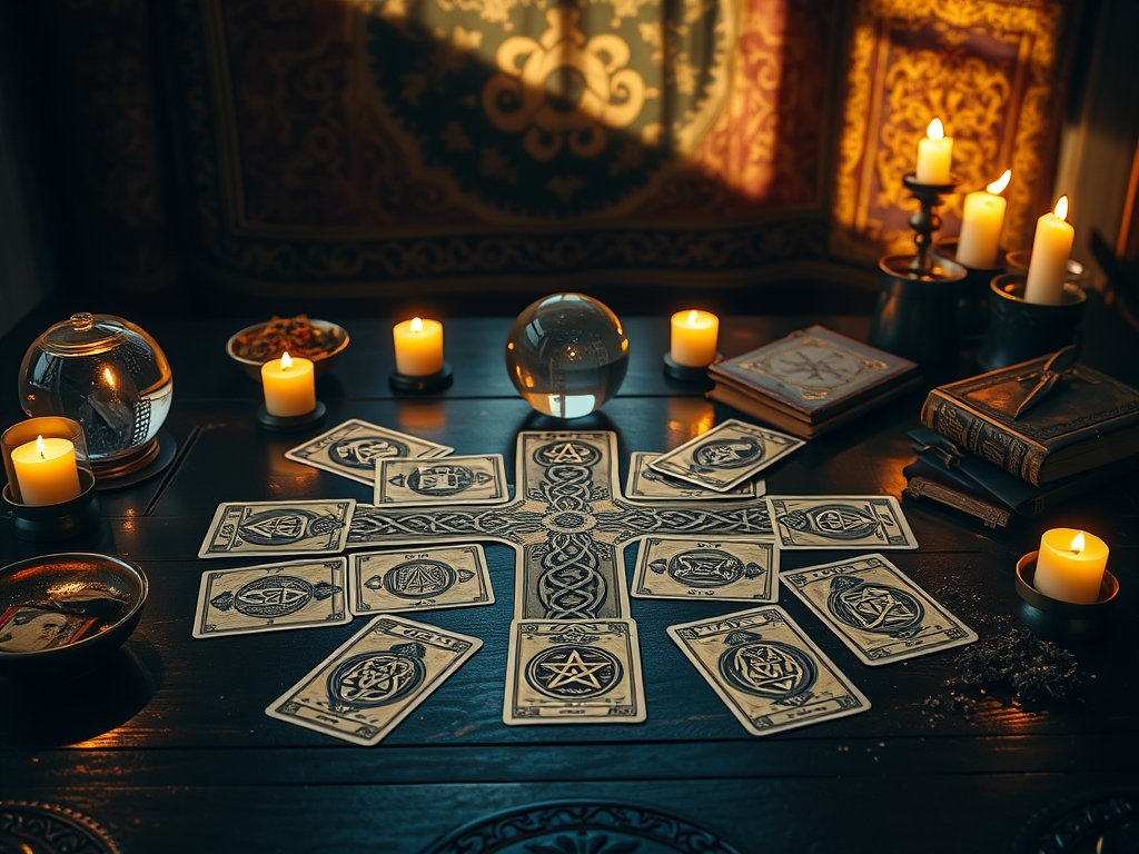 Расклад Кельтский крест: значение карт и толкование