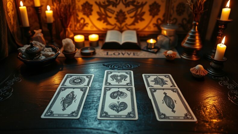 Расклад на любовь 7 карт: гадание на отношения